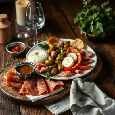 Assiette d'antipasti