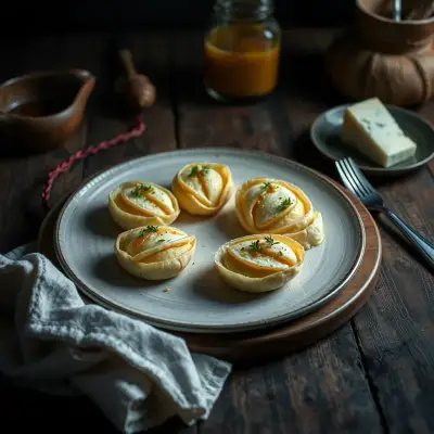 Feuilletés chèvre-miel