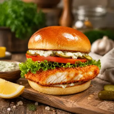 Fish burger