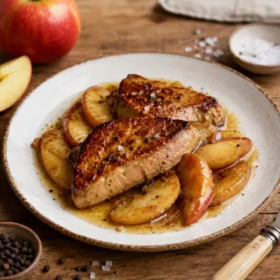Foie Gras Poêlé aux Pommes