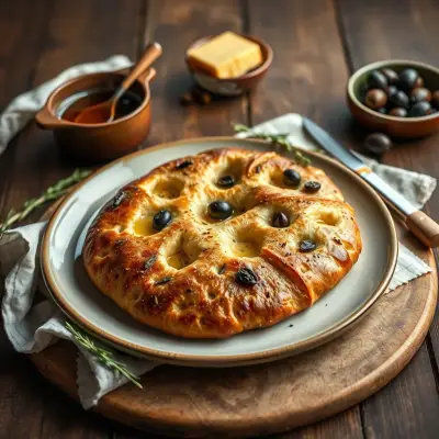 Fougasse aux olives