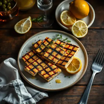 Halloumi grillé
