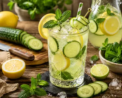 Mocktail Concombre Citron