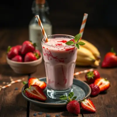 Mocktail Fraises Vanille