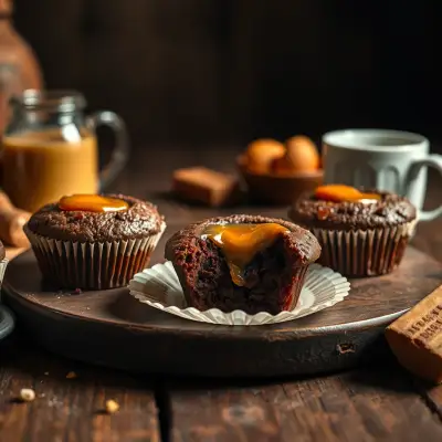 Muffin Mars caramel