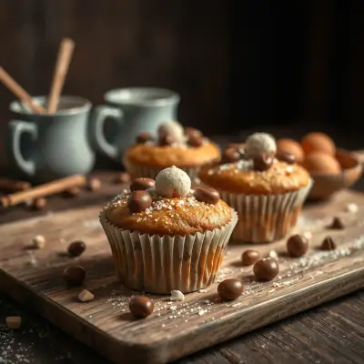 Muffin Raffaello coco