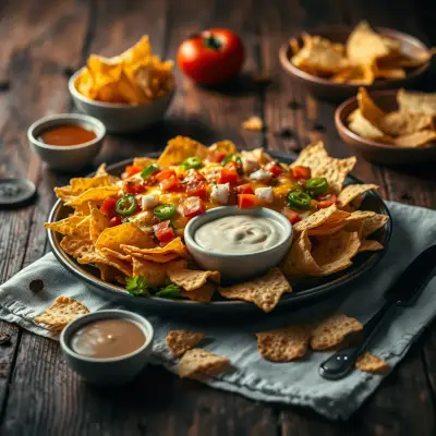 Nachos gratinés