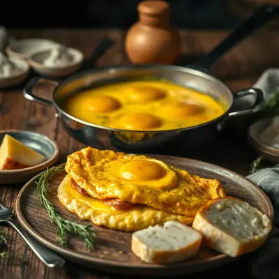 Omelette au fromage