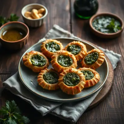 Palmiers feuilletés au pesto