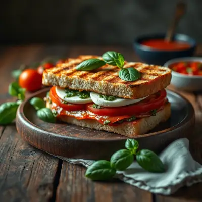Panini tomate-mozza