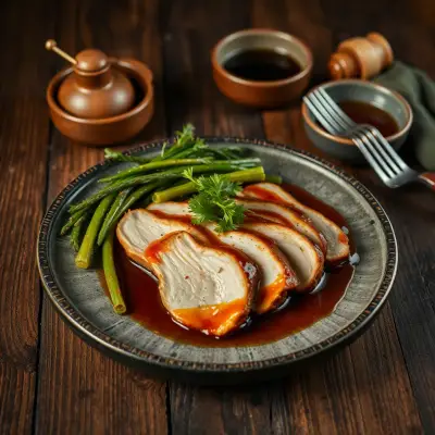 Poulet Miso Gingembre