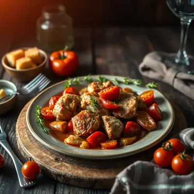 Poulet Basquaise