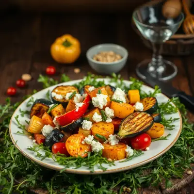 Salade Légumes Rôtis