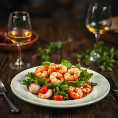 Salade avocat crevettes