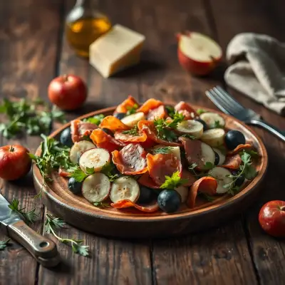 Salade figues & jambon cru