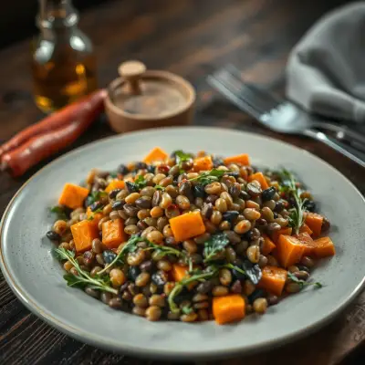 Salade de lentilles