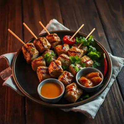 Satay & Sauce Cacahuète
