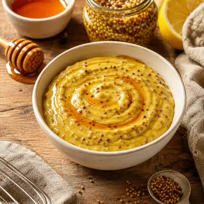 Sauce moutarde-miel