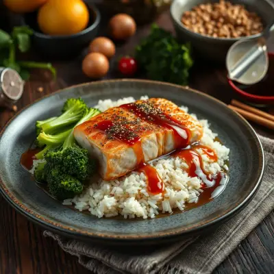 Saumon Teriyaki au Miel