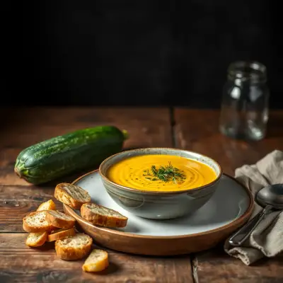 Soupe de courgettes