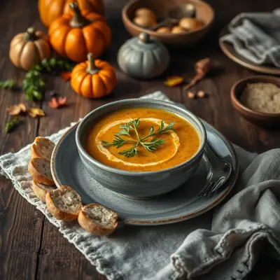 Soupe Potimarron-Châtaigne