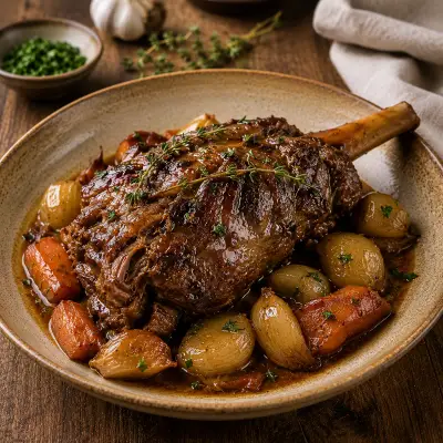 Souris d'Agneau Confite