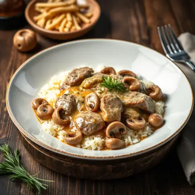 Bœuf Stroganoff