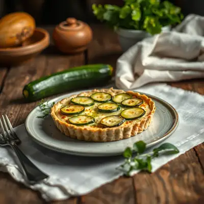 Tarte aux courgettes