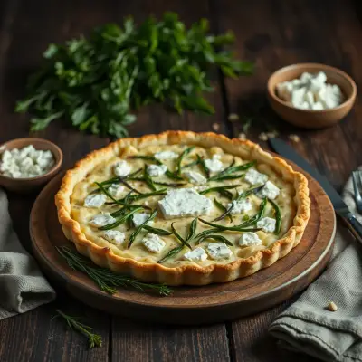Tarte Épinards Feta