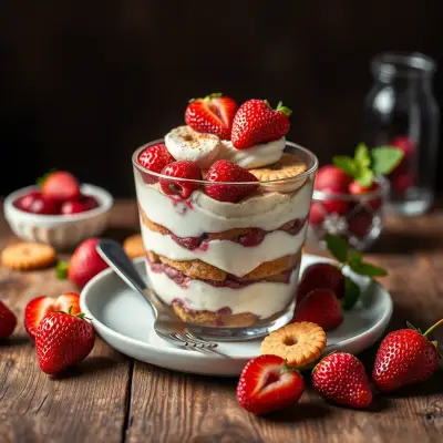 Tiramisu aux Fraises