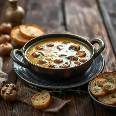 Velouté de champignons