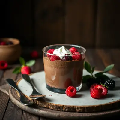 Verrines Framboise Chocolat